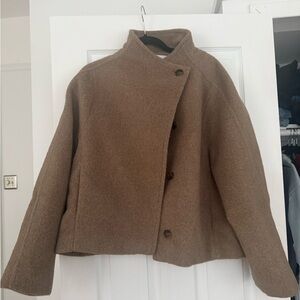 Women's Brown Wool Jacket